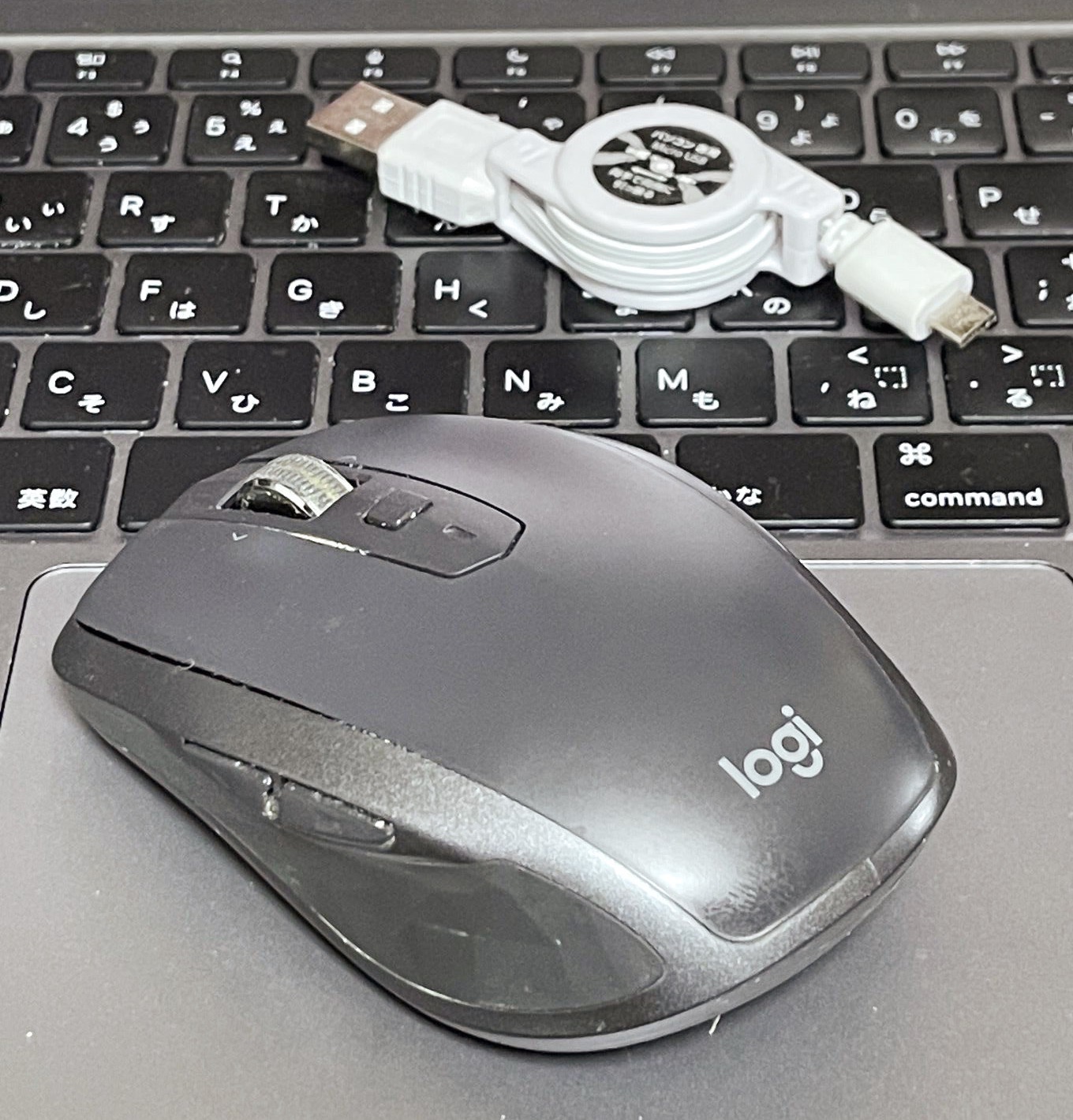ロジクールのマウス、MX Anywhere2です。