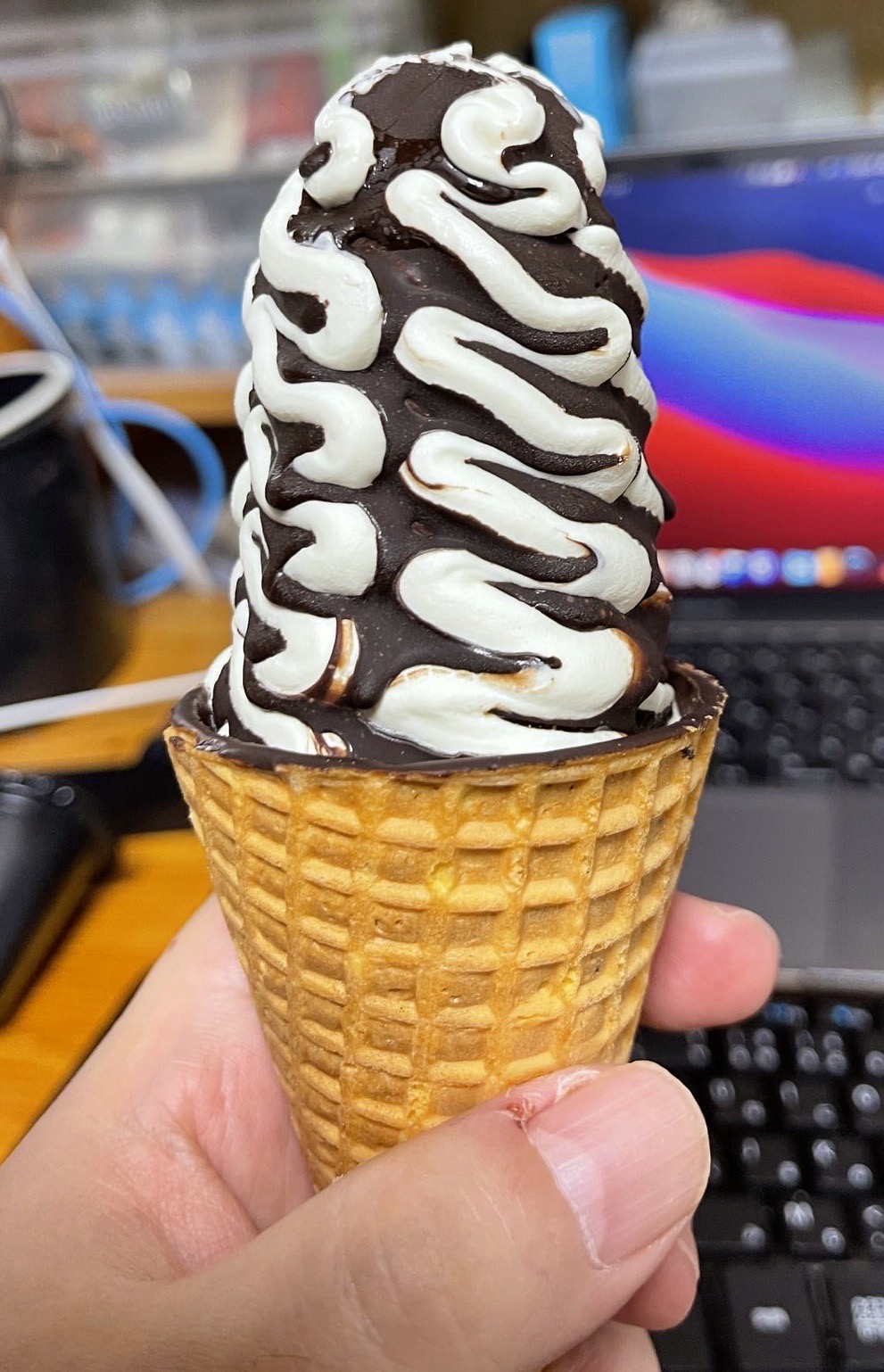 アイスクリームの時期ですね。