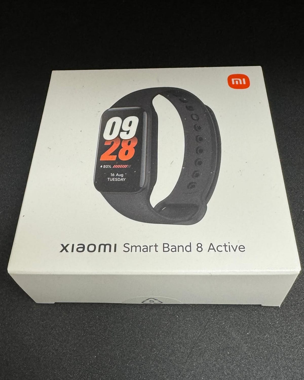 Xiaomi Smart Band 8 Actrive 外箱